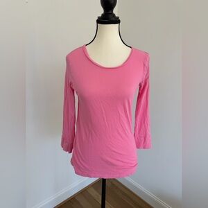 💗 C&C California Pink Long-Sleeve 100% Pima Cotton Shirt | Size M 💗